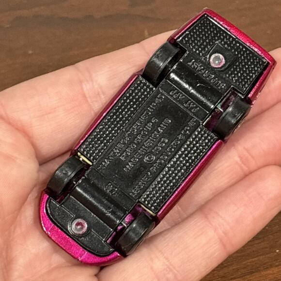 Lesney Matchbox Superfast Ford Groupe 6 No.45 Purple 1969 Made In United Kingdom - Picture 7 of 9